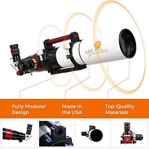 51WNmEi ZIL Lunt Solar Systems – Solar Viewing Telescope 50mm H-Alpha Refractor Telescope with 4mm Blocking Filter – Solar-Only Model, Great for Sun Explorers (LS50THa B400) - Image 6