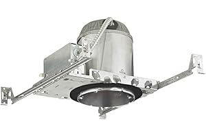 RECESSO LIGHTING BY DOLAN DESIGNS 5-Inch New Construction E26 Recessed Can Light IC & Airtight Flat Ceiling