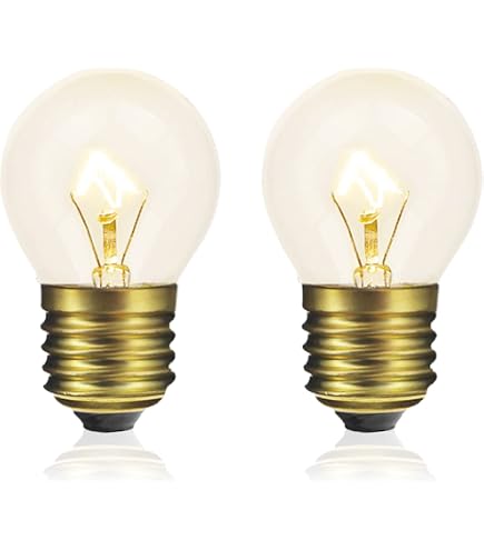 2-Pack 4173175 Light Bulb Replacement For Maytag MMW7530WDW01 Oven - Compatible With Whirlpool Oven Light Bulb 4174107
