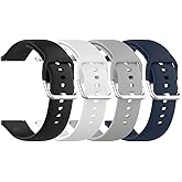 E ECSEM Bands Compatible for iTouch AIR 5 Replacement Wristbands, Colourful Silicone Bracelet Quick Release Strap Arm Bands for iTouch AIR 5 Smartwatch, Soft and Durable