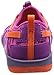 KEEN Big Kid's Moxie Closed Toe Casual Sandal, Purple Wine/Nasturtium, 3 BK (Big Kid's) US