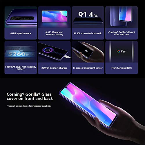 Xiaomi Mi Note 10 Lite Smartphone 6GB/64GB Quad Camera 64MP+8MP+5MP+2MP Midnight Black - Imagen 3