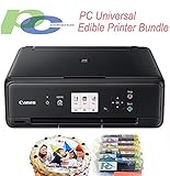Edible Printer Bundle- Brand New Canon All-in-One Printer with Edible Paper and Inks by PC Universal