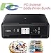 Edible Printer Bundle- Brand New Canon All-in-One Printer with Edible Paper and Inks by PC Universal