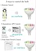 Mi Light MR16 Color Changing LED Spotlight WiFi RGB +CCT 4 Watt Warm White Dimmable (4W MR16)