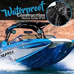 Pyle 2-Way Waterproof Off Road Speakers - 4" 800W