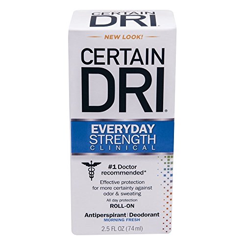Certain DRI AM Antiperspirant/ Deodorant Morning Fresh Scent Roll-on, 2.5 oz Per Pack (4 Packs)