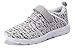 DEDU Kids Casual Lightweight Breathable Velcro Sneakers Easy walk Sport Shoes for Boys Girls