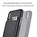 Pantheon Apple iPhone 10 X Slim Leather Wallet Case with No Front Cover for Men or Women, Extreme Impact Protection with a Stylish and Secure ID and Card Holder, Thin Yet Tough (Black)