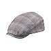 Wholesale Fashion Plaid Ivy /Flat /Scally / Driving Caps (Blue Plaid, Size Medium) - 3373