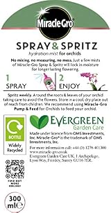 Miracle-Gro Orchid Spray Hydration Mist 300ml for Orchids view 2