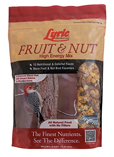Lyric Fruit & Nut High Energy Wild Bird Mix - 5 lb. bag