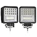 LED Pods, Swatow Industries 2PCS 4Inch Spot Flood Combo Diffused Square LED Work Lights Off Road LED Cubes LED Driving Lights for Truck 4x4 Tractor Heavy Duty UTV ATV Boat