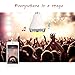 NINISEI Bluetooth Speaker Light Bulb,Smart Light,E27 6W Thousands of Light Colors,Support For Iphone, Android Phone. Party Lighting.