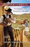 Front cover for the book Winning the Widow's Heart (Love Inspired Historical) by Sherri Shackelford