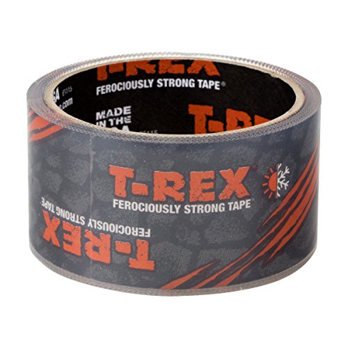 T-REX Ferociously Strong Clear Repair Tape, 1.88 Inches x 9 Yards, 241535