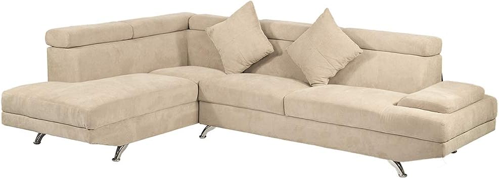 bestmassage sofas esquineros para sala de estar sofa esquinero de piel seccional con reposabrazos funcional y soporte tela estilo3