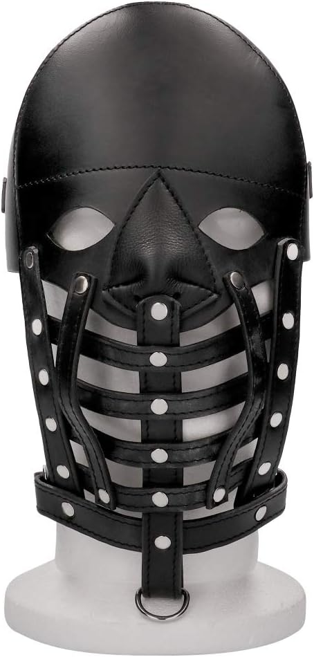 Ouch! by Shots - Pain - Male Leather Mask - Black PAI011BLK