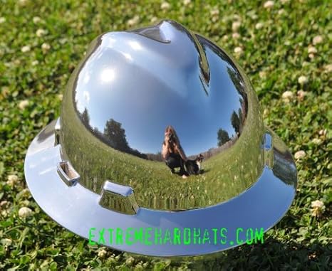 chrome hard hats