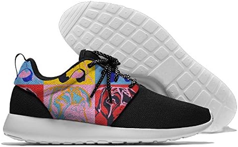 Boxer Dog Dog Lover Gift Mens Mesh Breathable Casual Sneakers Lightweight Athletic Tennis Walking Running Shoes