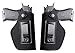 Sportula Inside The Waistband Holster Fits All Similar Handguns,Gun Concealed Carry IWB Holster（Left & Right-Handed 1 Pair） (Holster)
