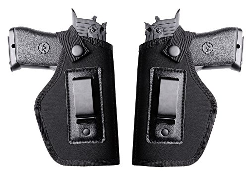 Sportula Inside The Waistband Holster Fits All Similar Handguns,Gun Concealed Carry IWB Holster（Left & Right-Handed 1 Pair） (Holster)