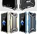 LWGON iphone 7 plus Case, Aluminum Metal Shock Proof Frame Bumper Double Color Oxidation Aluminum Metal Case Cover for iphone 7 plus (GD blue)