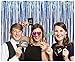 ShiDianYi Tinsel Foil Fringe-Backdrop-3FTX8FT- Metallic Door Window Curtain Party Decoration (Royal Blue)