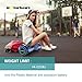 Hoverboard Two-Wheel Self Balancing Electric Scooter UL 2272 Certified, Metallic Chrome with Bluetooth Speaker and LED Light (Chrome Blue)