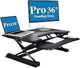 Height Adjustable Standing Desk - Sit Stand up Desks Riser Pro 36