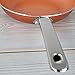 Imperial Home Copper Aluminum Frying Pans - 3 pc Nonstick Fry Pan Set - 8
