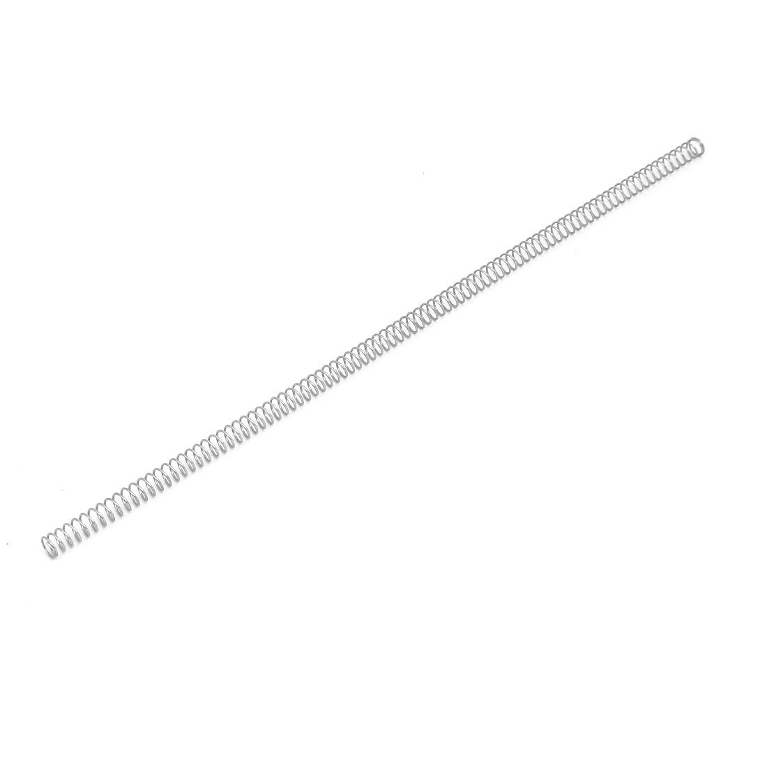 sourcingmap Compression Spring,304 Stainless Steel,8mm OD,0.8mm Wire Size,305mm Free Length,Silver Tone