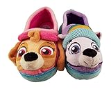Paw Patrol Skye and Everest Slippers for Girls (Medium (7-8))