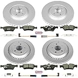 Power Stop ESK4082 Front and Rear Euro-Stop Brake Kit