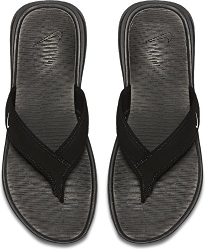 Nike Men's Ultra Celso Thong Sandal (13 D(M) US, Black/White-black)