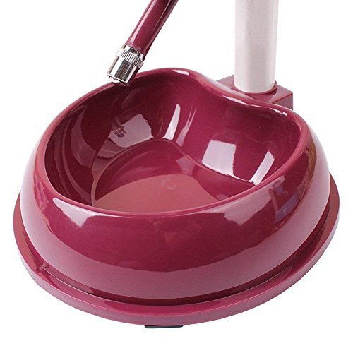 PRINTEMPS Automatic Pet Cat Dog Water Drinker Dispenser Food Stand Hamster Feeder Dish Bowl Bottle Pet Feeder (Blue1) - Thumbnail 3
