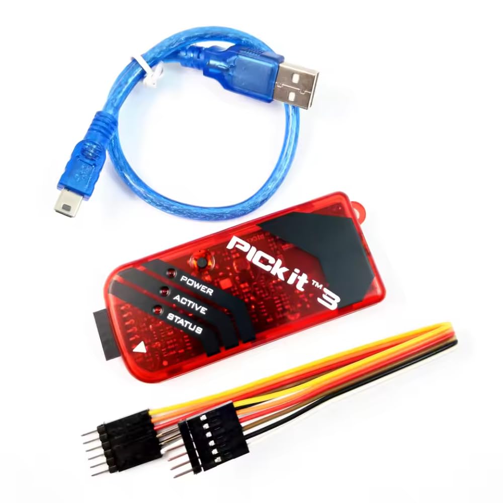 DollaTek PICKIT3 PIC Kit3 Simulator PICKit 3 Programmer Emluator USB cable Dupond Wire