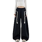 BeRamg Baggy Sweatpants for Women Men High Waist Wide Leg Sweatpants Oversize Barrel Pants Casual Trousers