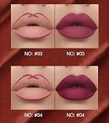 HQDA 12Pcs Liquid Lipstick Lipliner Set Nude Matte Long Lasting Waterproof view 7
