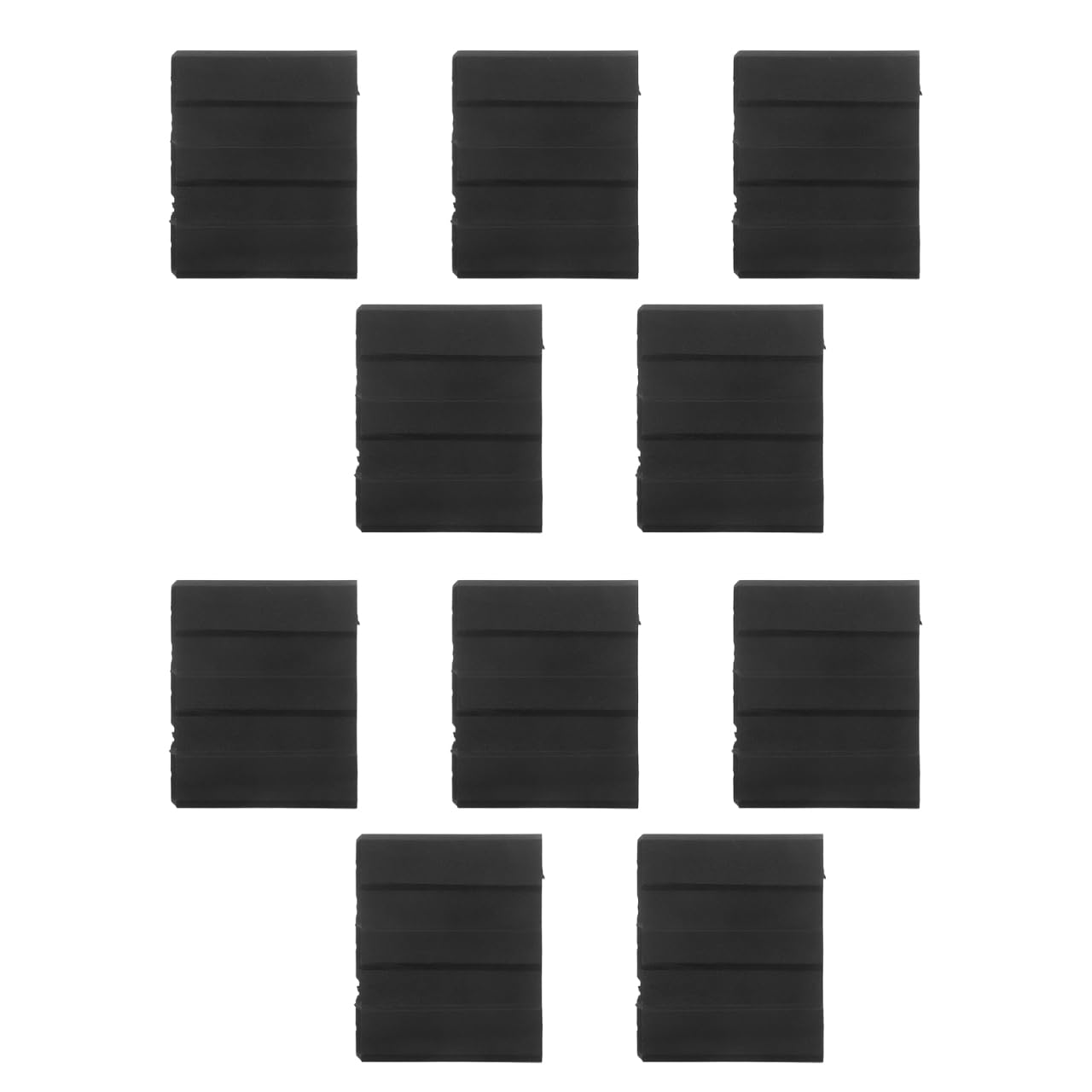 TOYANDONA 10PCS Dart Tip Protector Dart Guard Protectors s Carry Case for Tip Accessories Holder Portable Travel Home (Black)