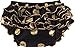 Messy Code Baby Bloomers Training Pants Girls Underwear Ruffle Diaper Cover Gold Dot Briefs for Toddlers Black S(6-12Months)