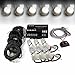 Xprite Hideaway Strobe Lights Kit 6PCS