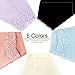 Mryumi Women Lace Panties Sexy Lingerie Cotton Underwear 5 Pack Waist Briefs