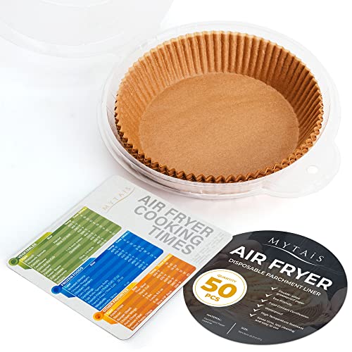 Air Fryer Liners 50 Pcs Air Fryer Disposable Paper Liner NonStick