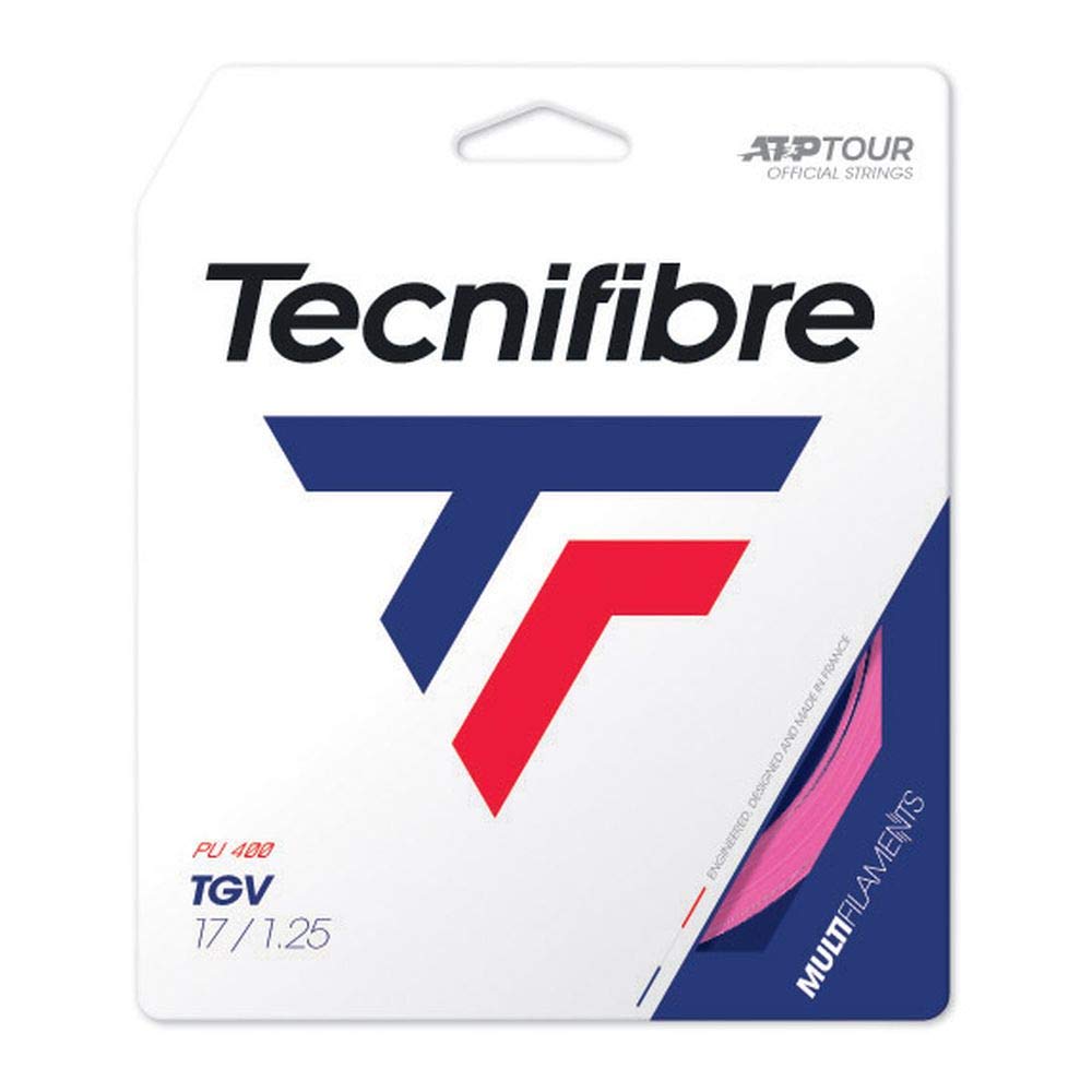 Tecnifibre TGV Tennis String Pink - 1.25mm / 12m Set