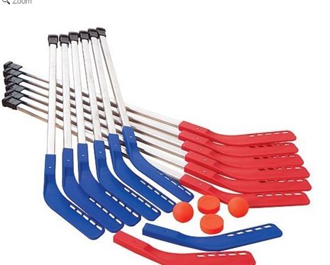 FLAGHOUSE 50" Aluminum Shaft Hockey Stick Red