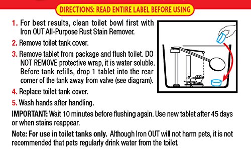 Iron OUT Toilet Bowl Cleaner - Image 3