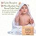 KeaBabies Hooded Baby Towel for Newborn - Viscose Derived from Bamboo Large Baby Bath Towels with Hood for Boys, Girls, Toddler, Extra Absorbent & Soft Newborn Bath Essentials (Bear)