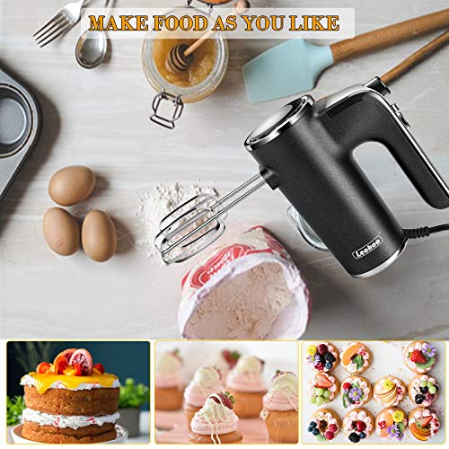 Hand Mixer Electric,Powerful 5Speed Kitchen Handheld Mixers Turbo