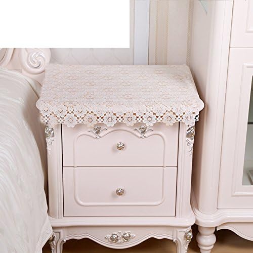 HollowPVC table cloth/ plastic/TV cabinet cloth/tablecloth / bedside table cover/covering cloth/dining desk mats/ table cloth-B 50x40cm(20x16inch)